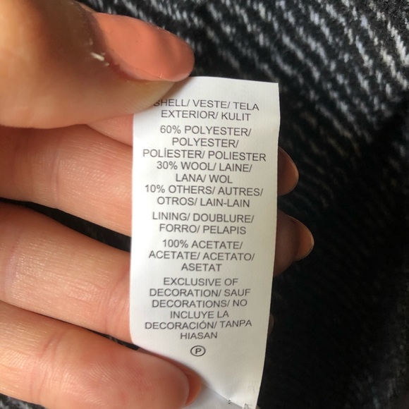 Lucky Brand Tweed Button Up Jacket Size Medium - Picture 9 of 10